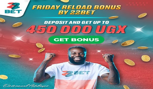 22Bet Friday Reload Bonus
