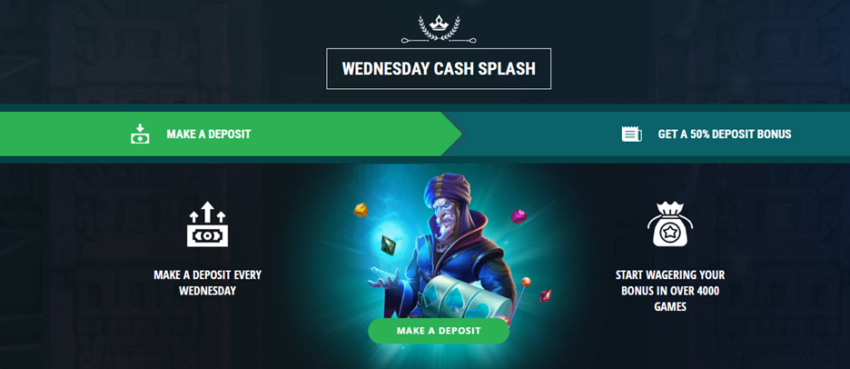 22Bet deposit