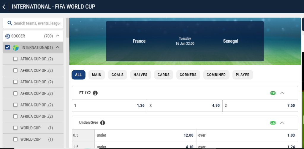 ng game of the 2026 FIFA World Cup in USA, CANADA and Mexico.